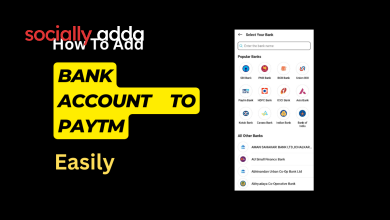 Add Bank Account in Paytm