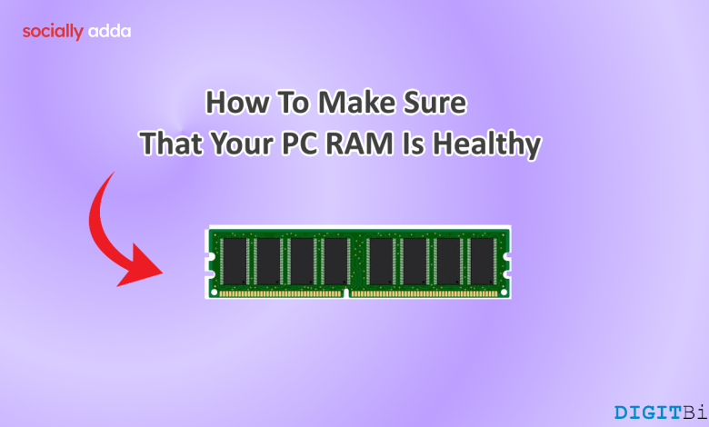 Check RAM Health on your PC
