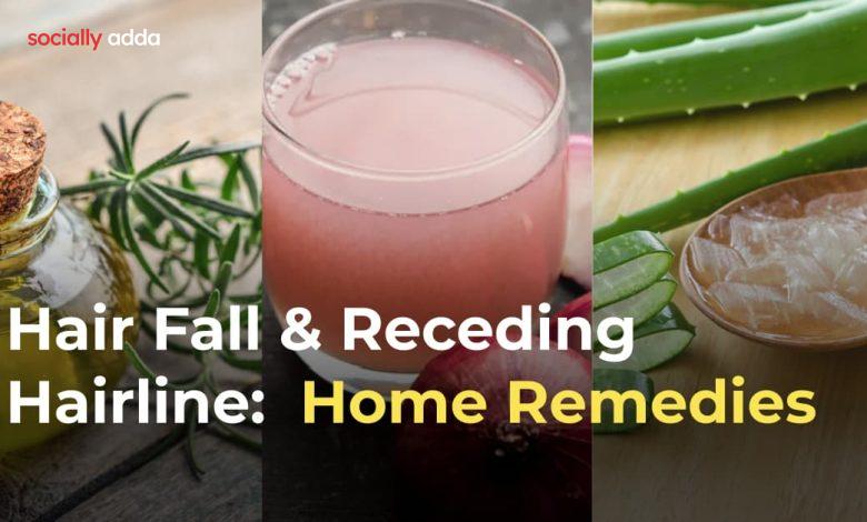 Hair Fall & Receding Hairline Routine Using Natural Home Remedies
